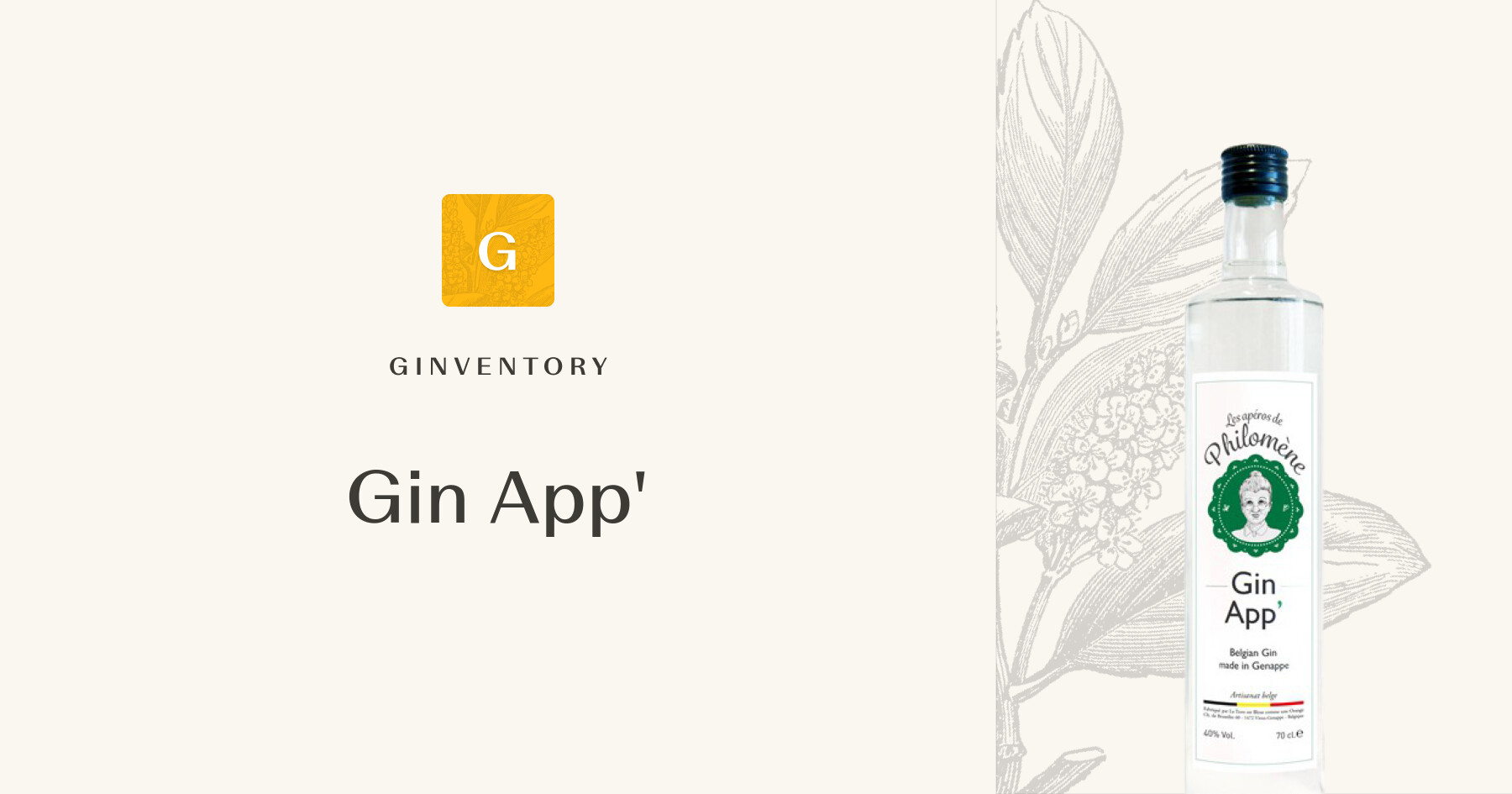 Gin App' — Gins | Ginventory