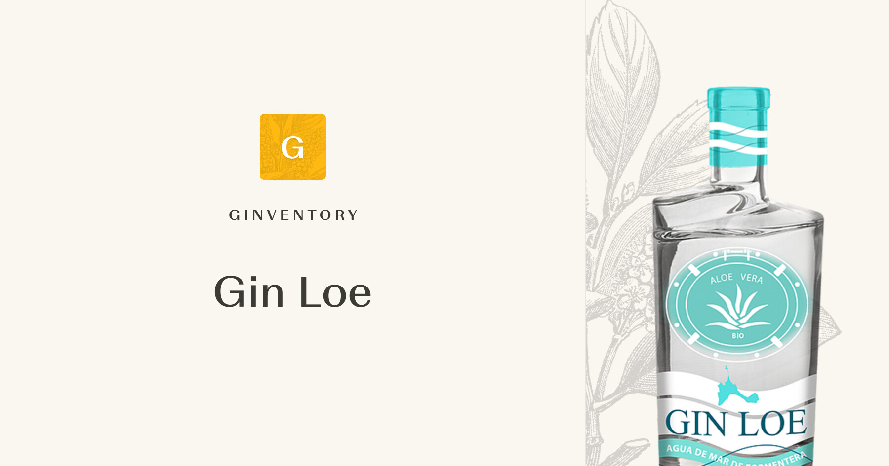Gin Loe  Gins | Ginventory