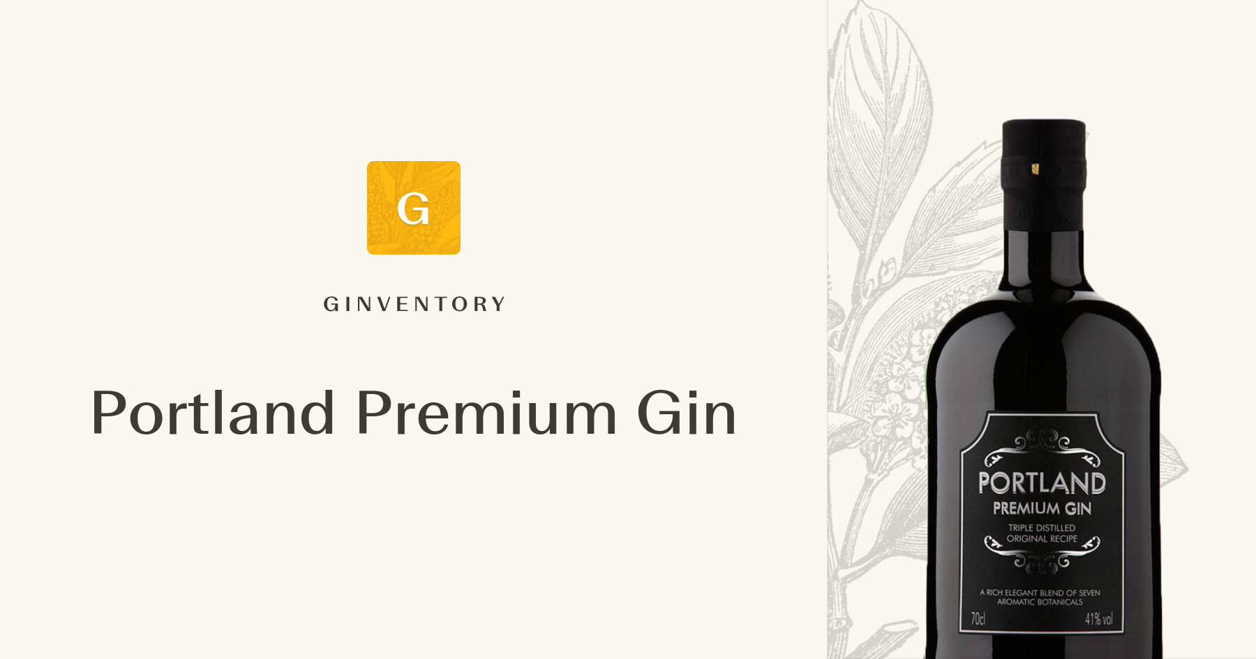 Portland Premium Gin — Gins | Ginventory