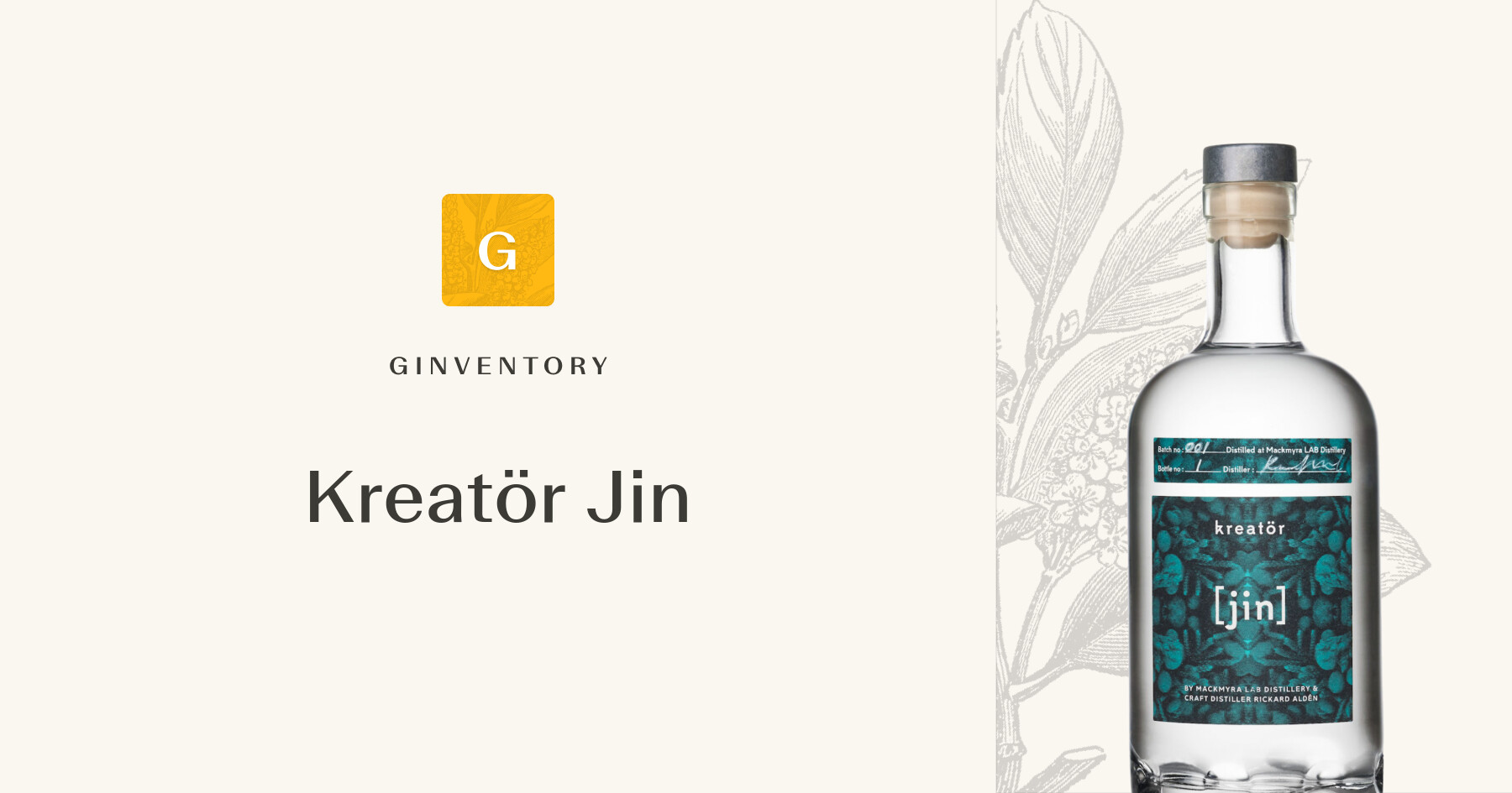 Kreatör Jin — Gins | Ginventory