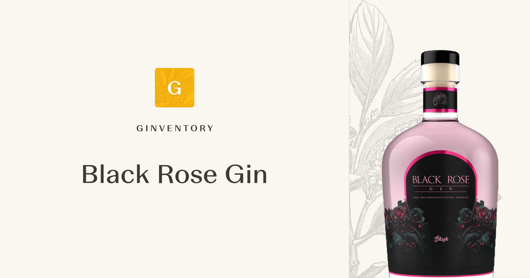 Black Rose Gin — Gins | Ginventory