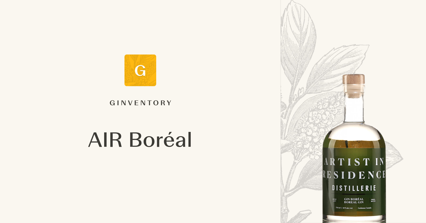 AIR Boréal — Gins | Ginventory