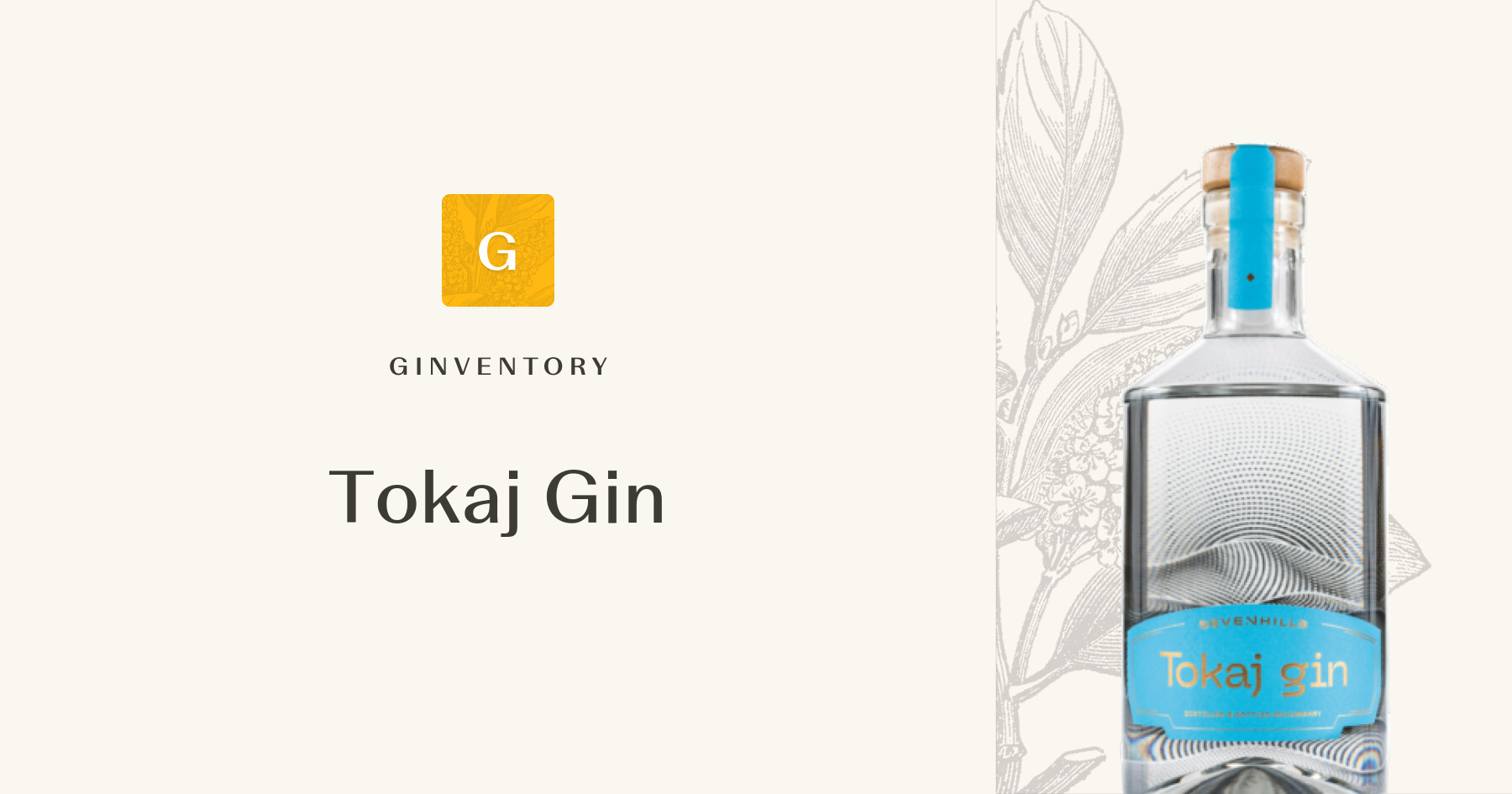 Tokaj Gin — Gins | Ginventory