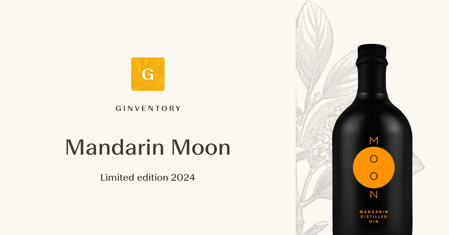 Mandarin Moon - Limited edition 2024 — Gins | Ginventory
