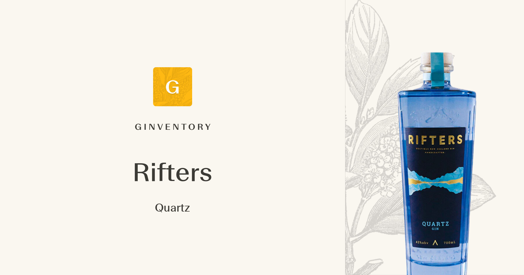 Rifters - Quartz — Gins | Ginventory