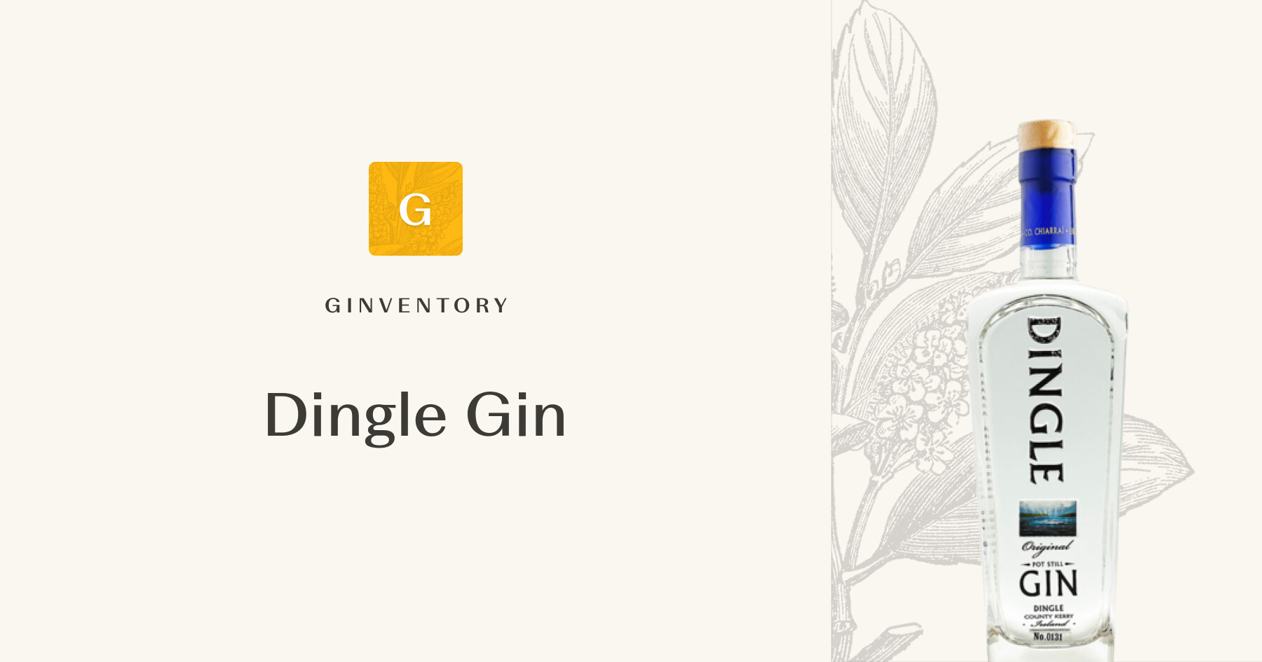 Dingle 'Original' Gin 700ml :: Gin